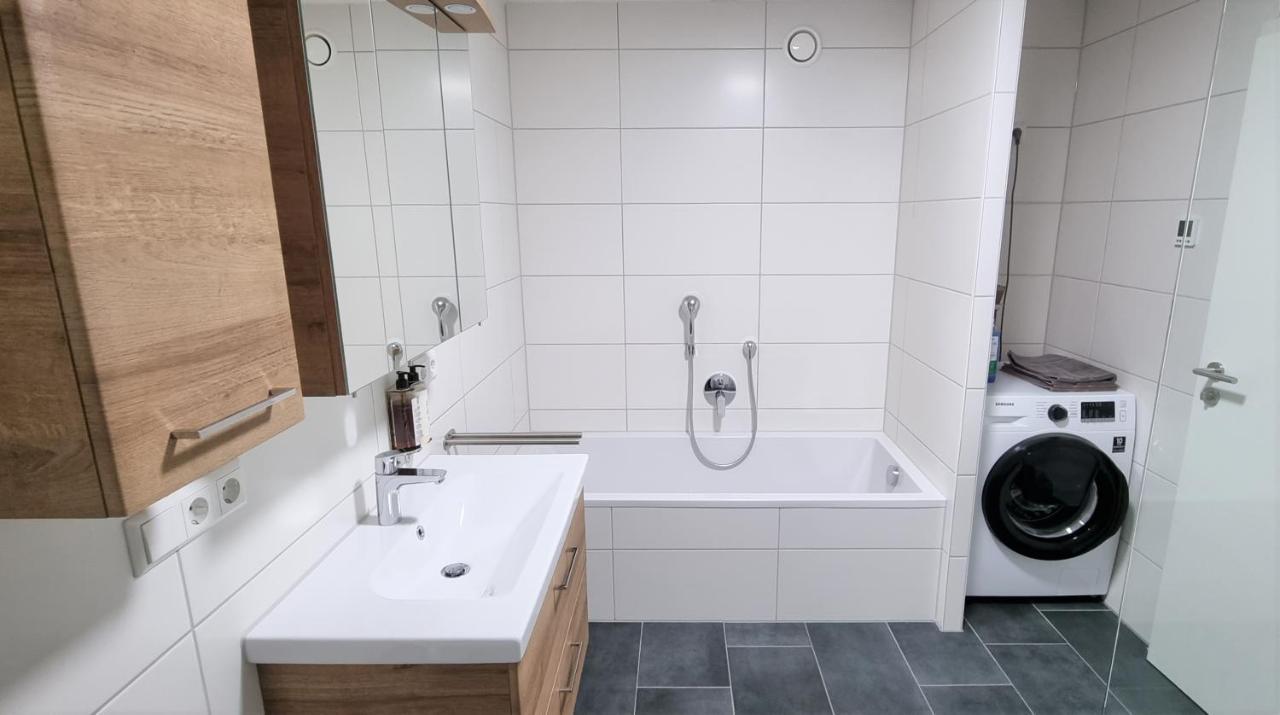 Flat11 4-Zi Wohnung Messe Karlsruhe Rheinstetten Kültér fotó